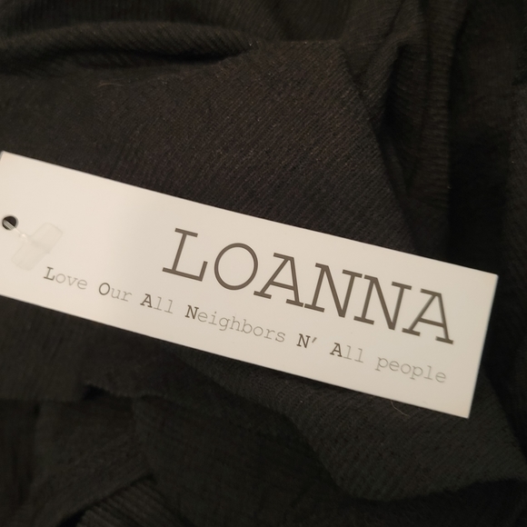 Loanna Plus Size Black Blouse Size 2X - Picture 3 of 5